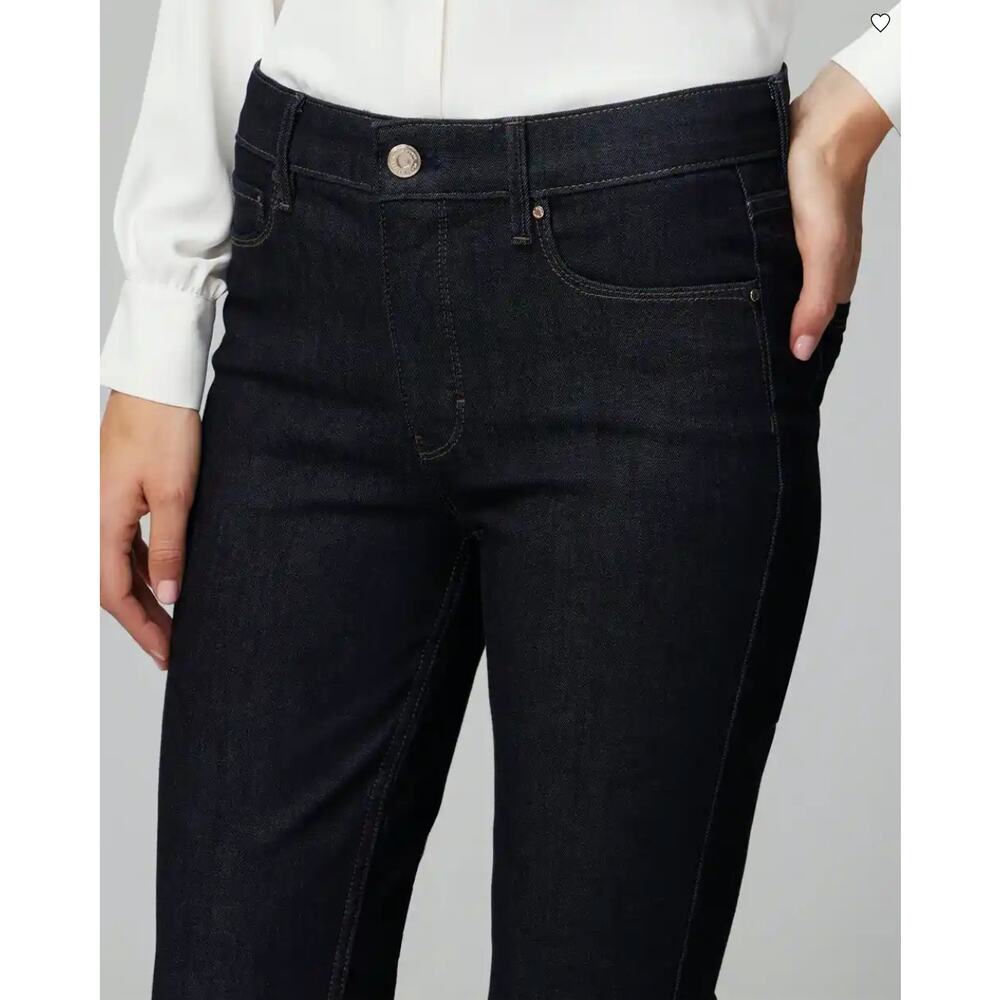 WHBM High-Rise Dark Rinse Sculpt Skinny Ankle Jeans Size 0 Short NWOT👖✨👖 - Picture 4 of 16